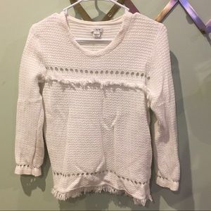 J crew light sweater